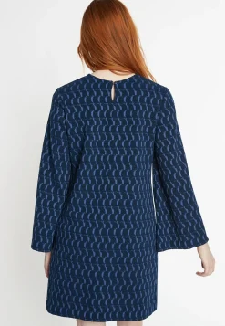 Fashion Ana Alcazar A-Linien Kleid Siwora Blau