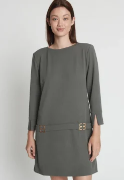 Fashion Ana Alcazar A-Linienkleid Margalyn Grau
