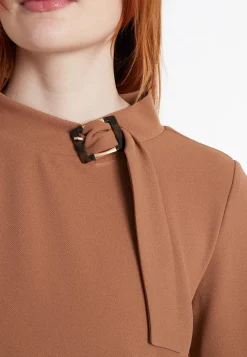 Fashion Ana Alcazar A-Linienkleid Sidara Braun