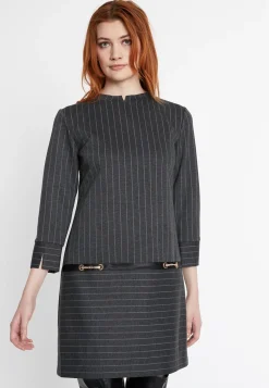 Sale Ana Alcazar A-Linienkleid Somoni Grau