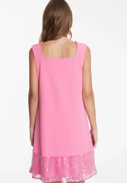 Hot Ana Alcazar A-Linien-Kleid Wacara Rosa