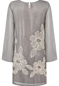 Fashion Ana Alcazar A-Linienkleid Zalia Grau