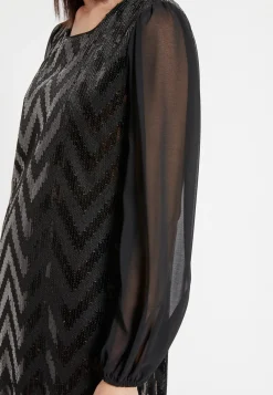 Fashion Ana Alcazar Charlston Kleid Ecena Schwarz