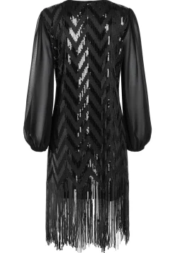 Fashion Ana Alcazar Charlston Kleid Ecena Schwarz