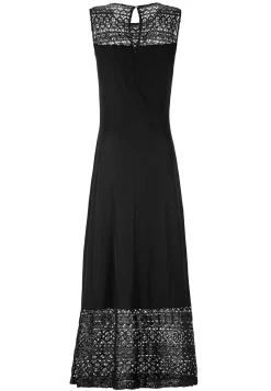 Sale Ana Alcazar Maxikleid Emolais Schwarz