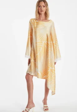 Fashion Ana Alcazar Asymmetrisches Kleid Zeana