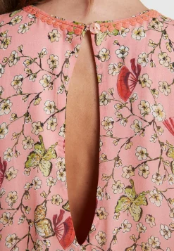 Clearance Ana Alcazar Ballonkleid Wavine Rosa