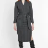 Sale Ana Alcazar Bleistiftkleid Solina Grau