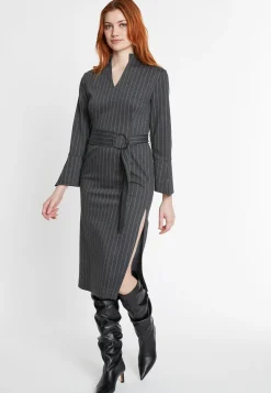 Sale Ana Alcazar Bleistiftkleid Solina Grau