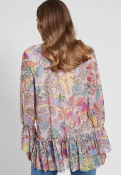 Online Ana Alcazar Boho Bluse Geofora Rosa