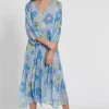Online Ana Alcazar Chiffonkleid Galoris