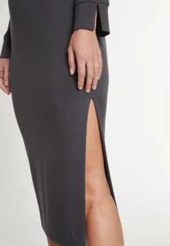 Best Ana Alcazar Cut Out Kleid Melosa Grau