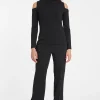 Fashion Ana Alcazar Cut-Out Top Senara