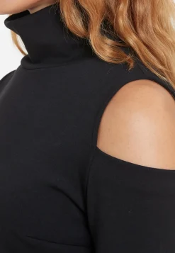 Fashion Ana Alcazar Cut-Out Top Senara
