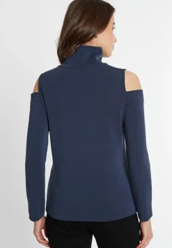 Fashion Ana Alcazar Cut-Out Top Senina