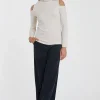 New Ana Alcazar Cut-Out Top Sensy