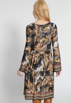 Outlet Ana Alcazar Empirekleid Hibora Schwarz