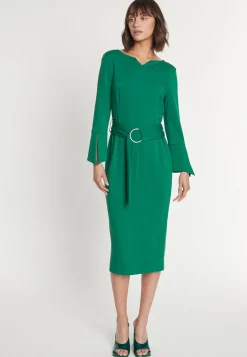 Clearance Ana Alcazar Etuikleid Mehine Grün