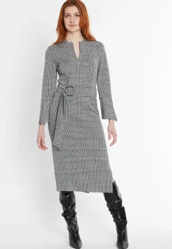 Discount Ana Alcazar Etuikleid Shahy Schwarz&Weiß