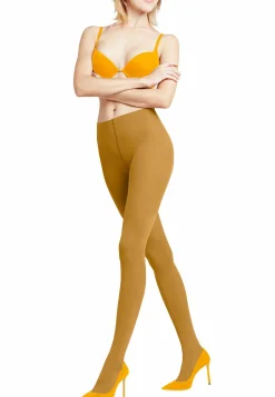 New Ana Alcazar FALKE Pure Matt 50 DEN Strumpfhose Marigold