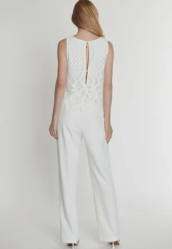 Sale Ana Alcazar Festlicher Jumpsuit Paelo Weiß