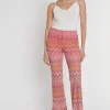 New Ana Alcazar Fransenhose Polky Mehrfarbig
