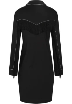 Hot Ana Alcazar Fransenkleid Bazus