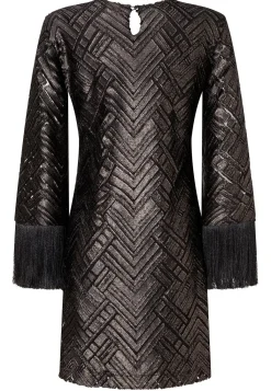 Discount Ana Alcazar Fransenkleid Maddy Schwarz