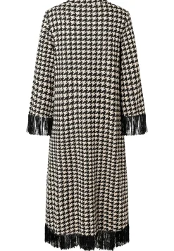 Discount Ana Alcazar Fransenkleid Mibela Schwarz&Weiß