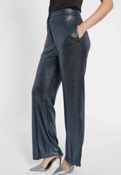 Clearance Ana Alcazar Glitterhose Ecila Blau