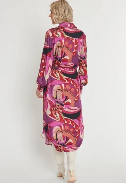 Fashion Ana Alcazar Hemdblusenkleid Makaro