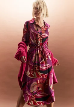 Fashion Ana Alcazar Hemdblusenkleid Makaro