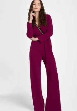 Online Ana Alcazar Jumpsuit Ejkosi Fuchsia