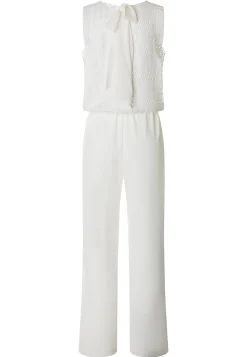 Fashion Ana Alcazar Jumpsuit Kabara Weiß