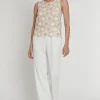 Fashion Ana Alcazar Jumpsuit Padya Beige