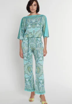 Online Ana Alcazar Jumpsuit Pidona Türkis