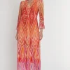 Outlet Ana Alcazar Kaftankleid Piomi Mehrfarbig