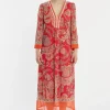 Best Ana Alcazar Kaftankleid Zetory Mehrfarbig