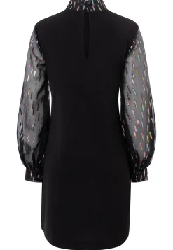 Hot Ana Alcazar Krawattenkleid Ilary Schwarz