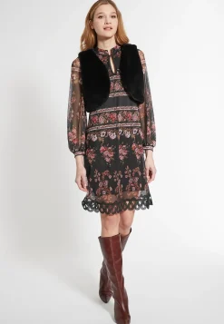 New Ana Alcazar Kunstfellweste Eafina