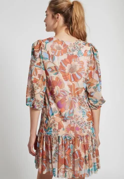 Clearance Ana Alcazar Kurzarmkleid Femka Braun