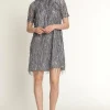 Fashion Ana Alcazar Kurzarmkleid Ocea