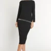 New Ana Alcazar Lagenkleid Mepila Schwarz