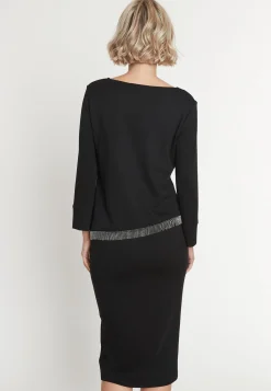 New Ana Alcazar Lagenkleid Mepila Schwarz