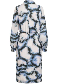 Hot Ana Alcazar Langarmkleid Fehana Hellblau