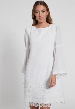 Online Ana Alcazar Langarmkleid Gabena Weiß