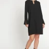 Sale Ana Alcazar Langarmkleid Mepela Schwarz