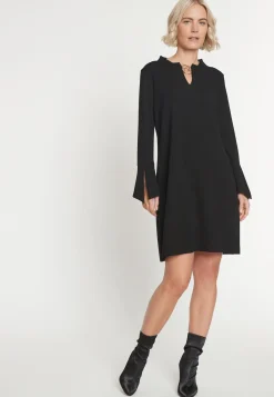 Sale Ana Alcazar Langarmkleid Mepela Schwarz