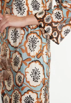 Sale Ana Alcazar Langarmkleid Pila Mehrfarbig