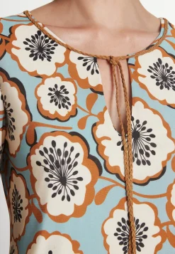 Sale Ana Alcazar Langarmkleid Pila Mehrfarbig